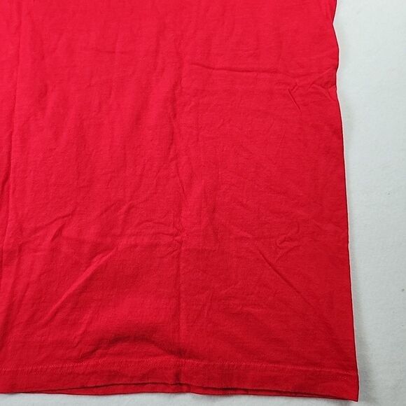 Coogi Shirt Men XXL Red Embroidered Y2K T-shirt Baggy 90’s Spell Out Streetwear - Picture 11 of 11